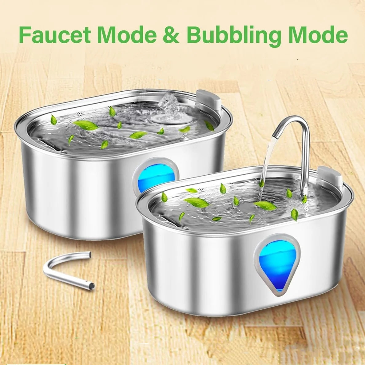 3.5L large Capacity Pet Water Fountain Stainless steel