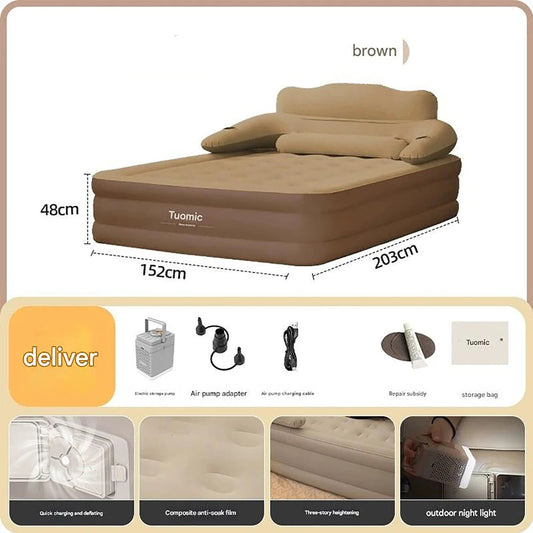 New 2 Persons Inflatable Mattress Outdoor/Indoor