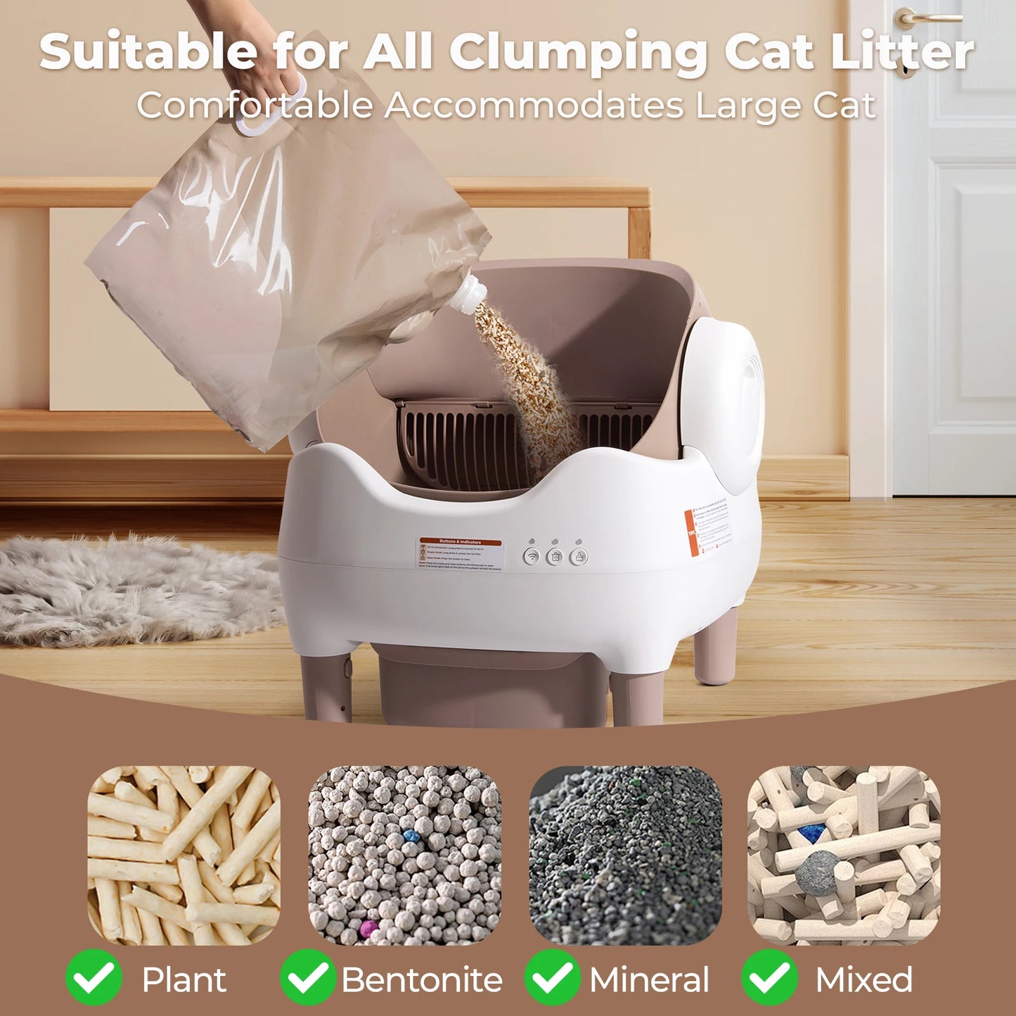 Self Cleaning Automatic Litter Box
