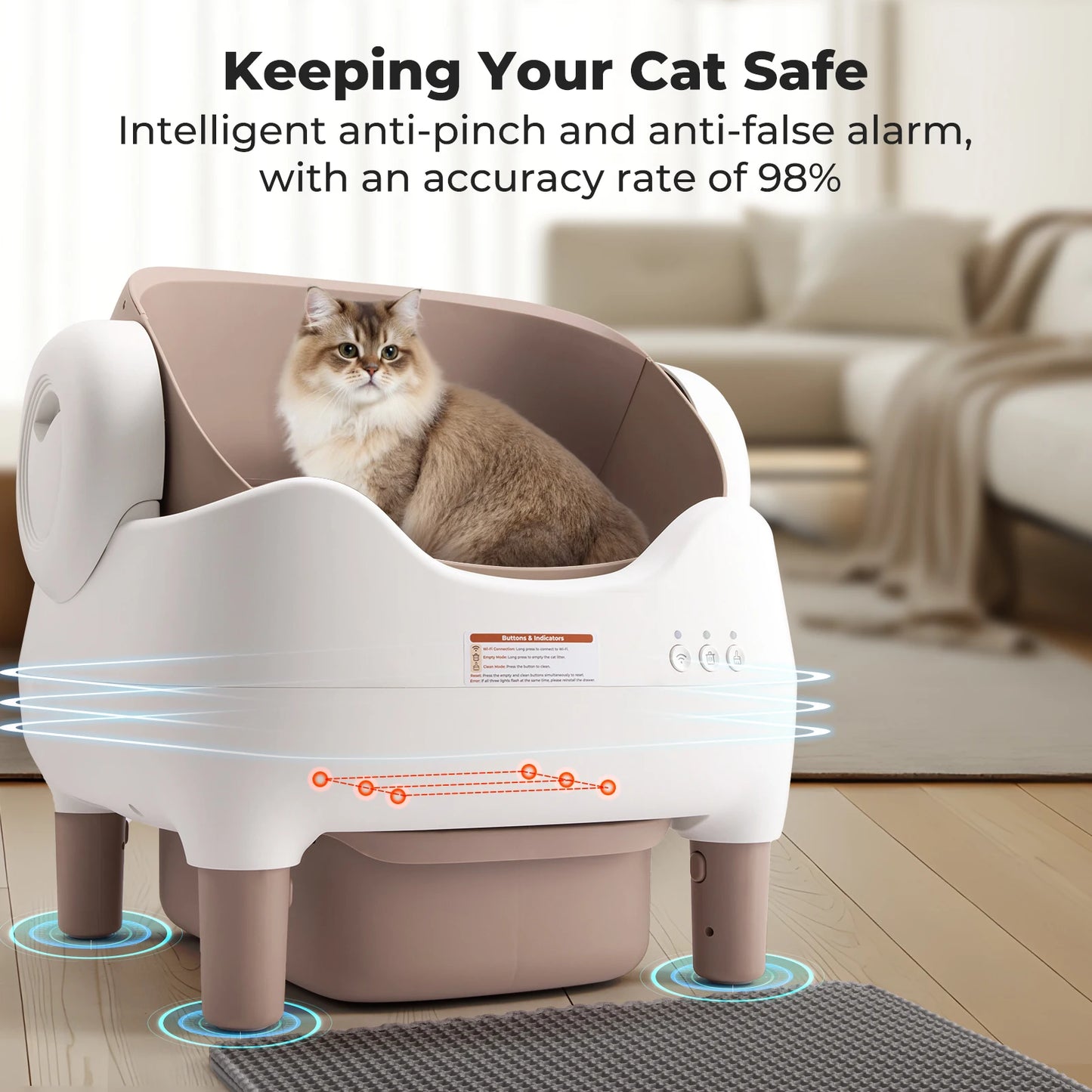 Self Cleaning Automatic Litter Box