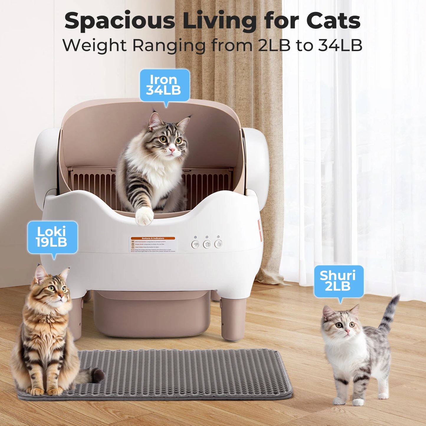 Self Cleaning Automatic Litter Box