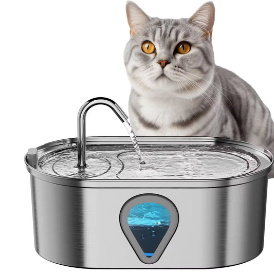 3.5L large Capacity Pet Water Fountain Stainless steel