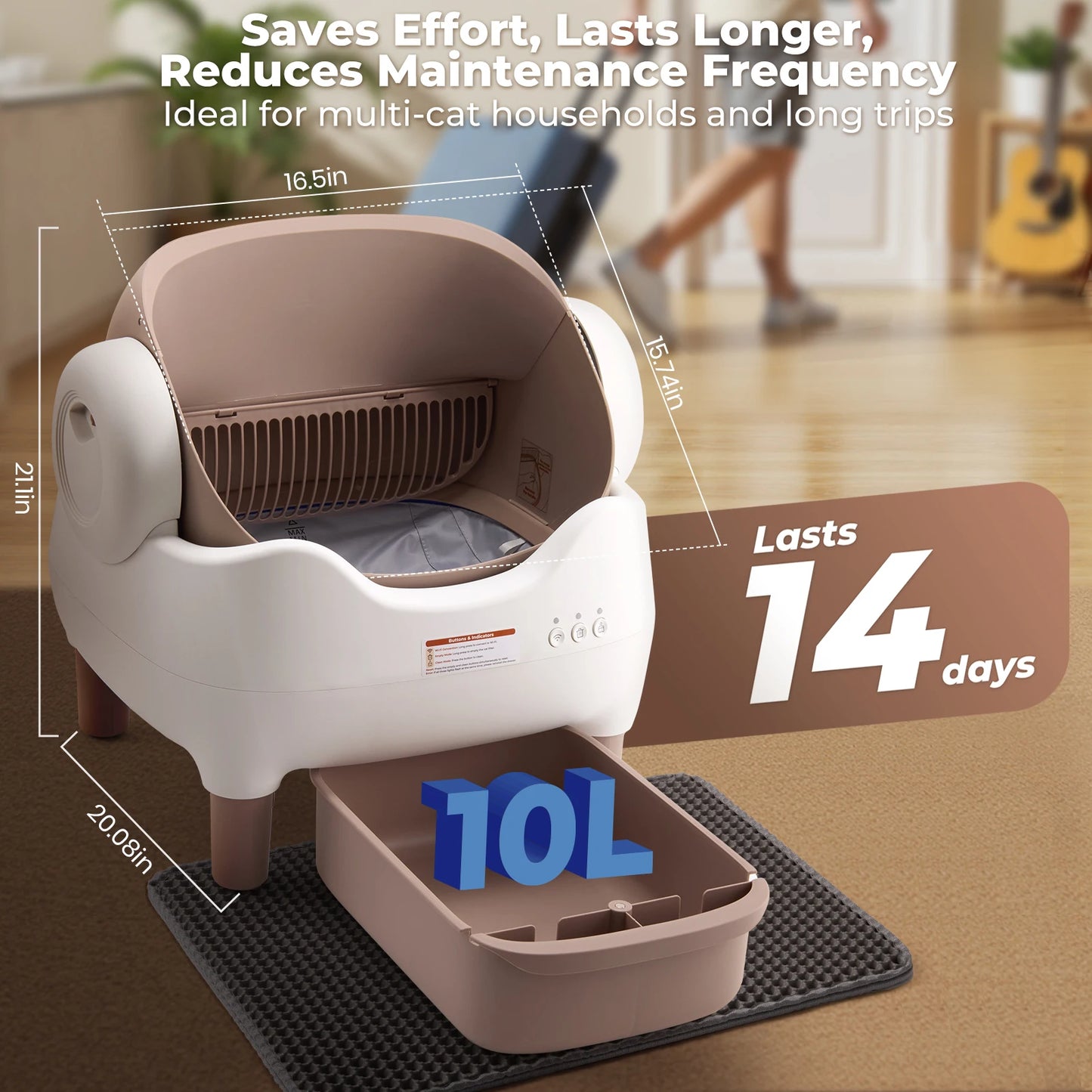 Self Cleaning Automatic Litter Box